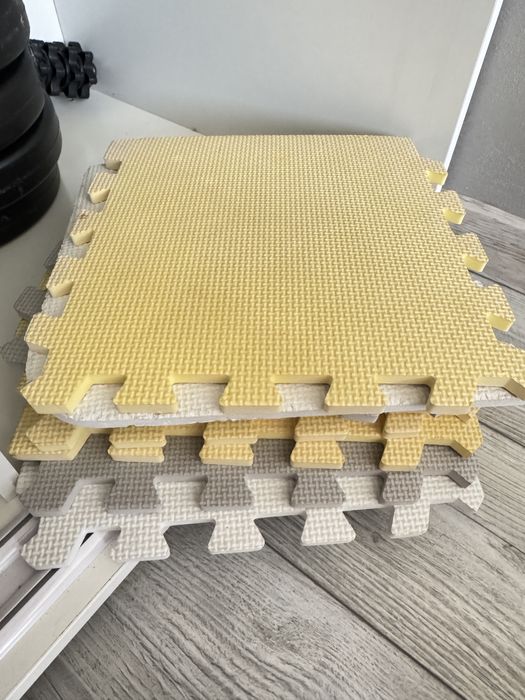 KINDERKRAFT - Пінопластові пазли LUNO,дитячий коврик на підлогу