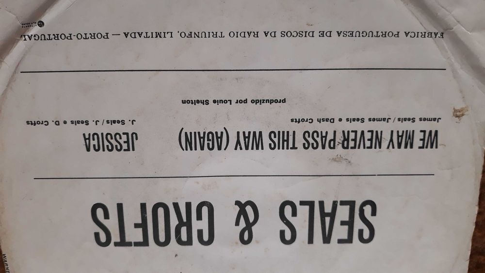 Seals & Crofts - We may never pass this way ( again ) - single vinil