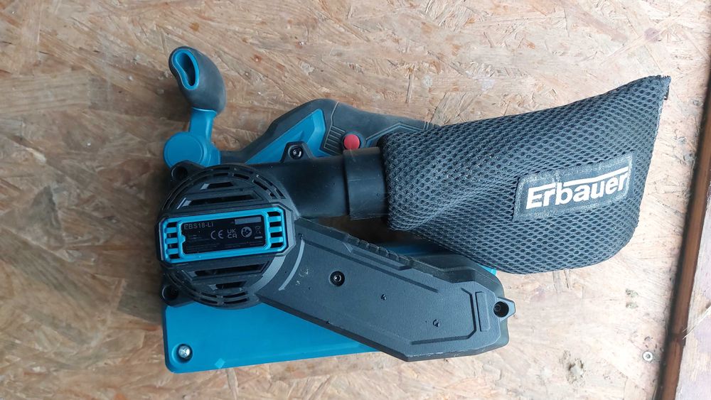 Akumulatorowa szlifierka taśmowa Erbauer 18V EBS18-Li