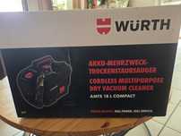 WURTH  Nowy Odkurzacz Würth bezprzewodowy do pracy na sucho