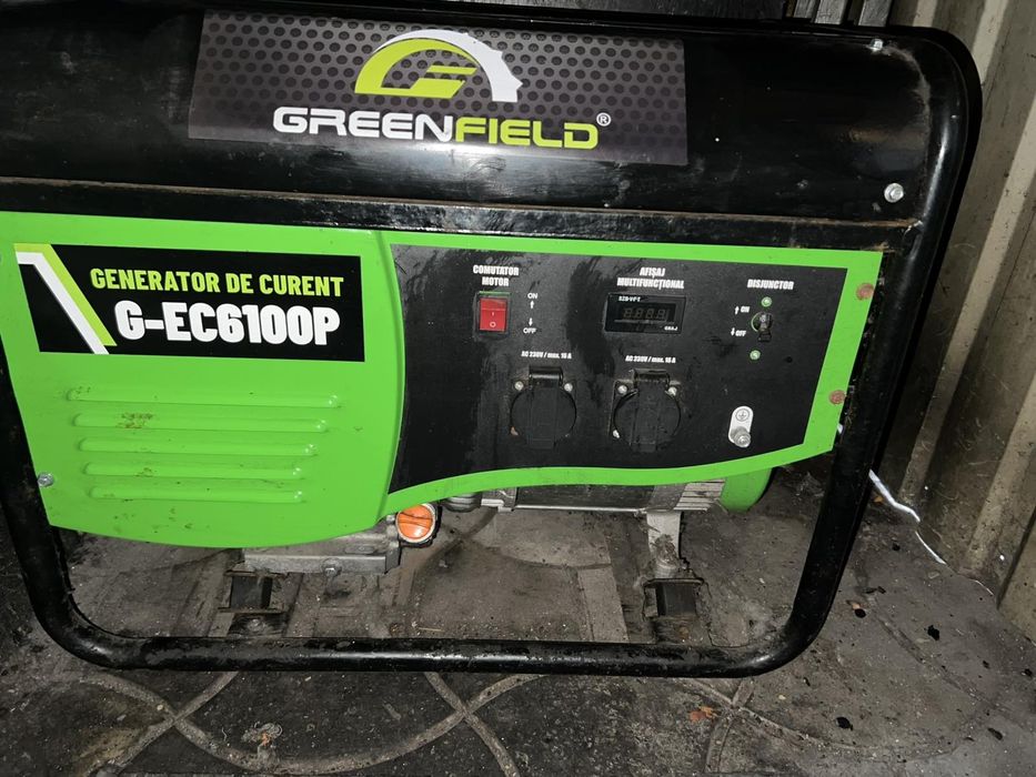 Генератор бензиновий 4-4.5 кВт Greenfield G-EC6100P