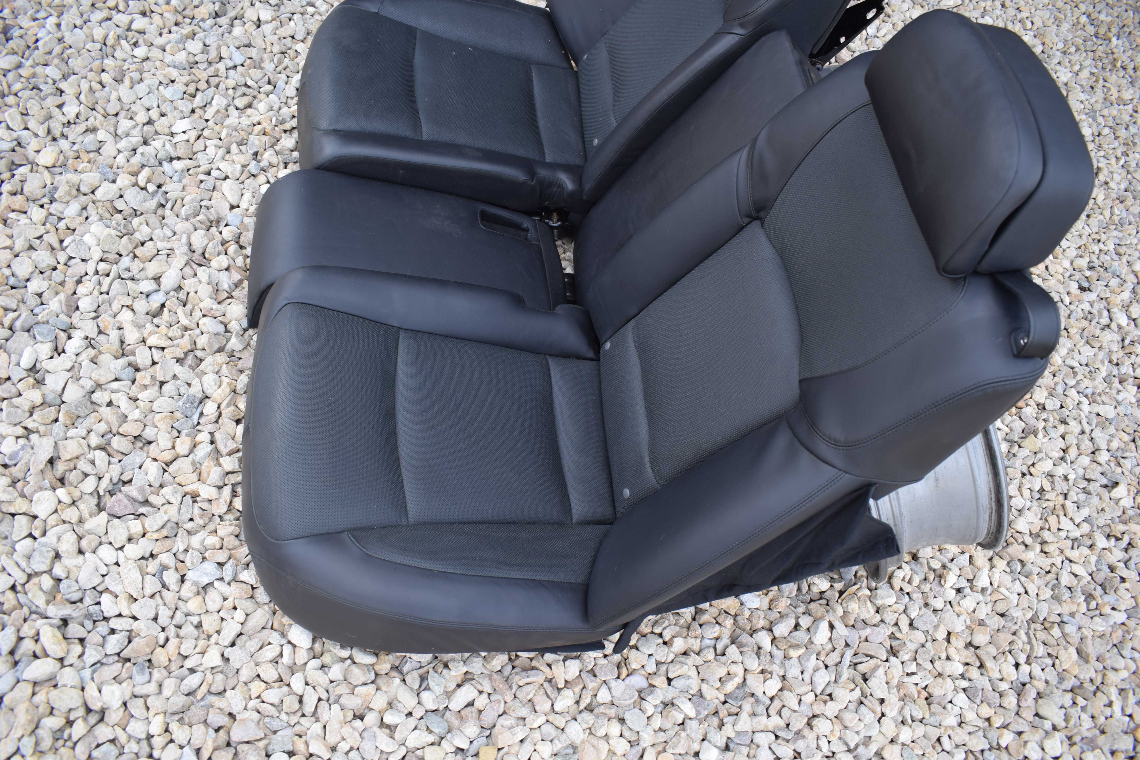BMW 7 F01 F02 lift 15r. tapicerka kanapa siedzisko tył podgrzewana