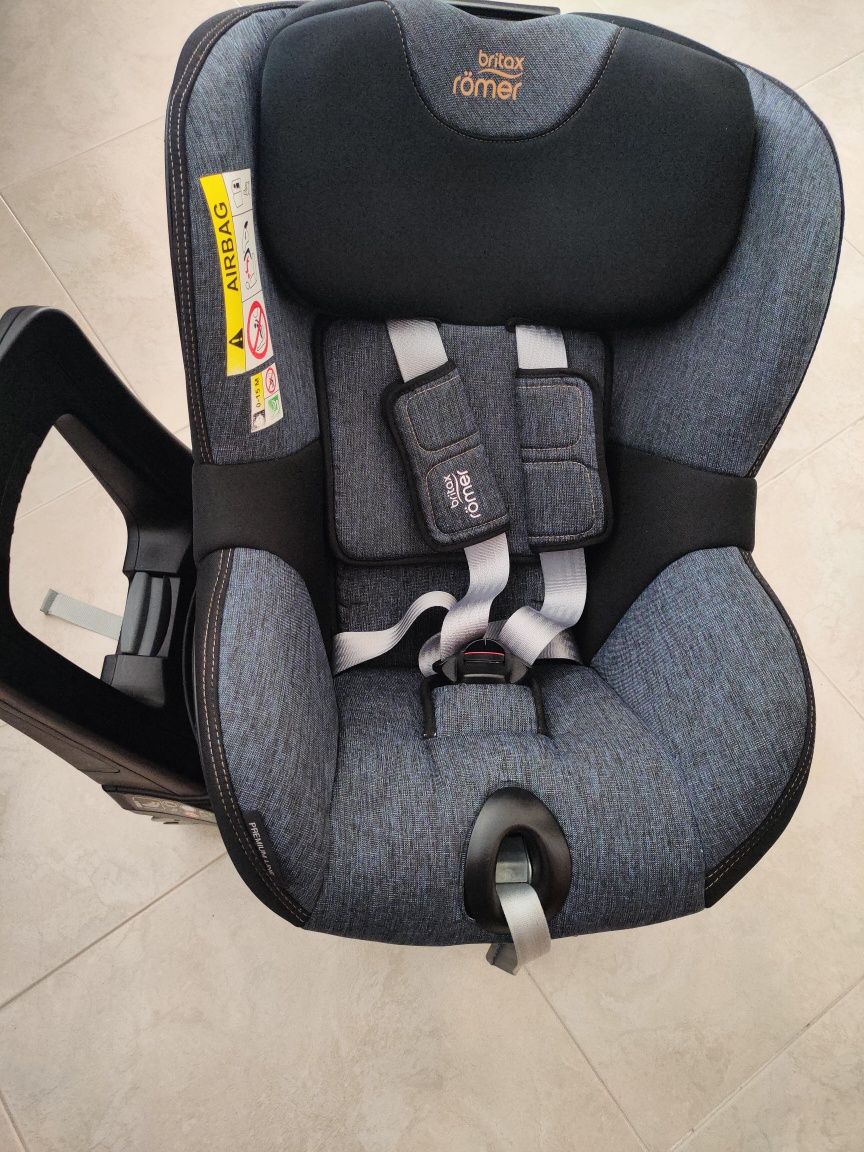Cadeira Britax Römer DualFix M i-size Blue Marbel  Premium Line