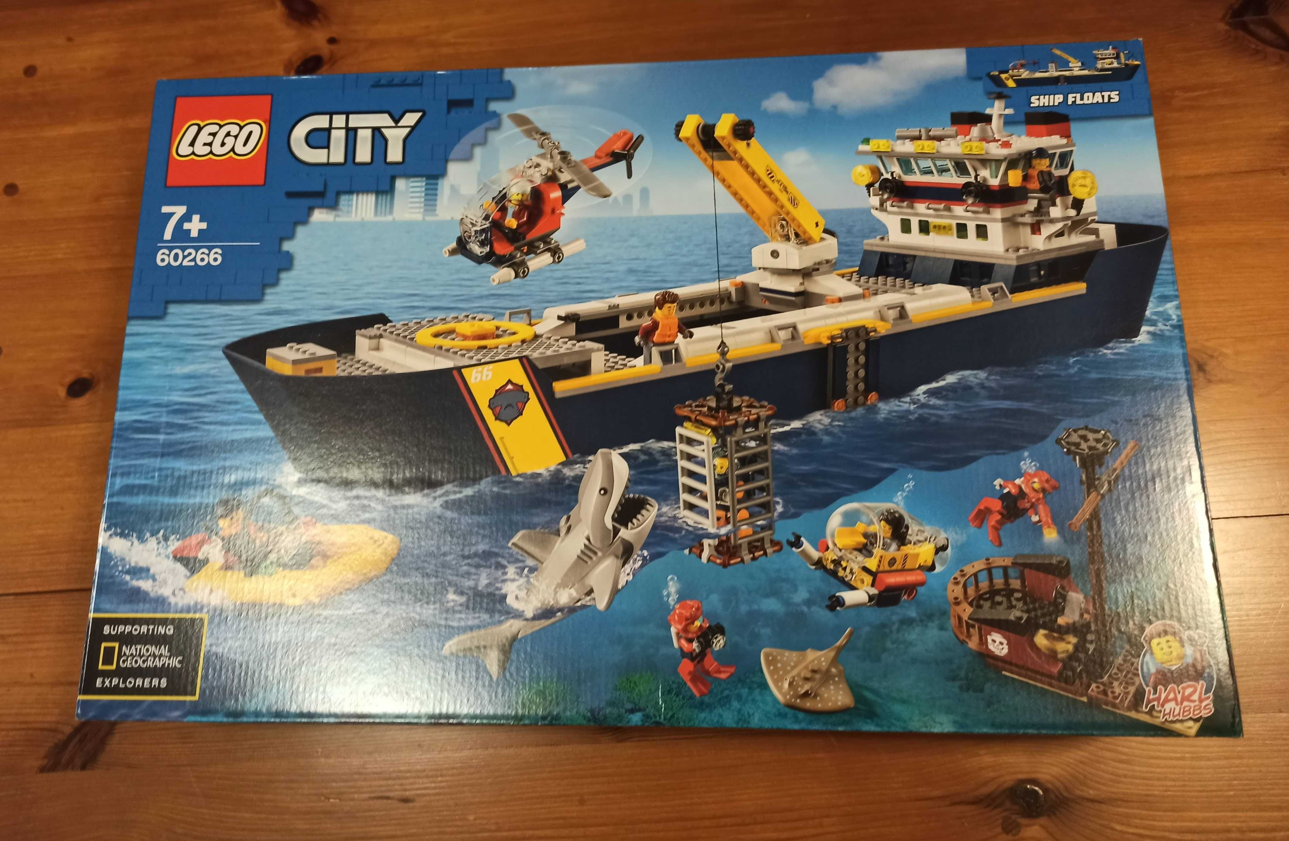 LEGO City 60266 Statek badaczy oceanu