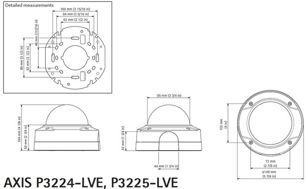 Kamera AXIS P3225-LVE MKII