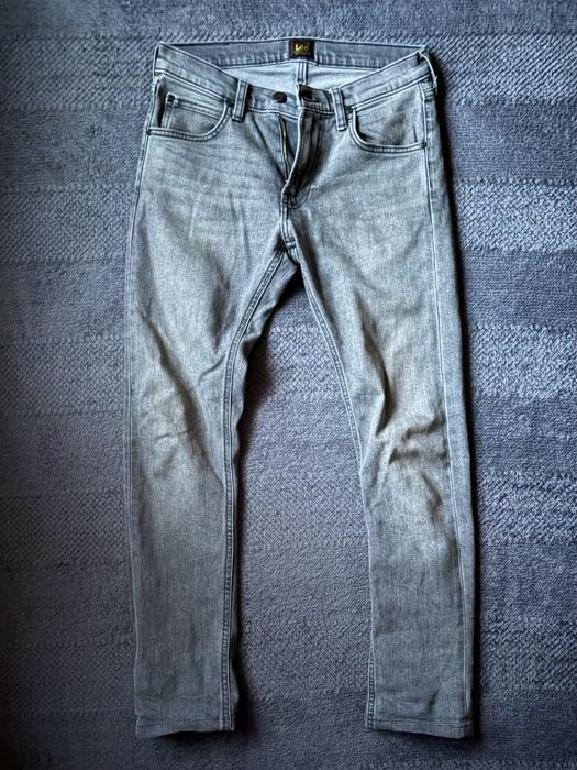 Spodnie jeansy slim szare Lee Luke 28/32
