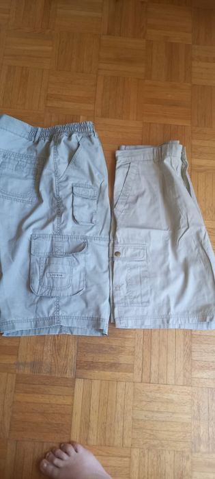 Letnie krótkie bojówki męskie XXL