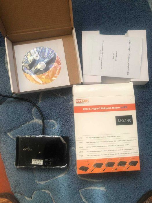 Переходник ST-Lab USB 3.1 Type-C (U-2140)