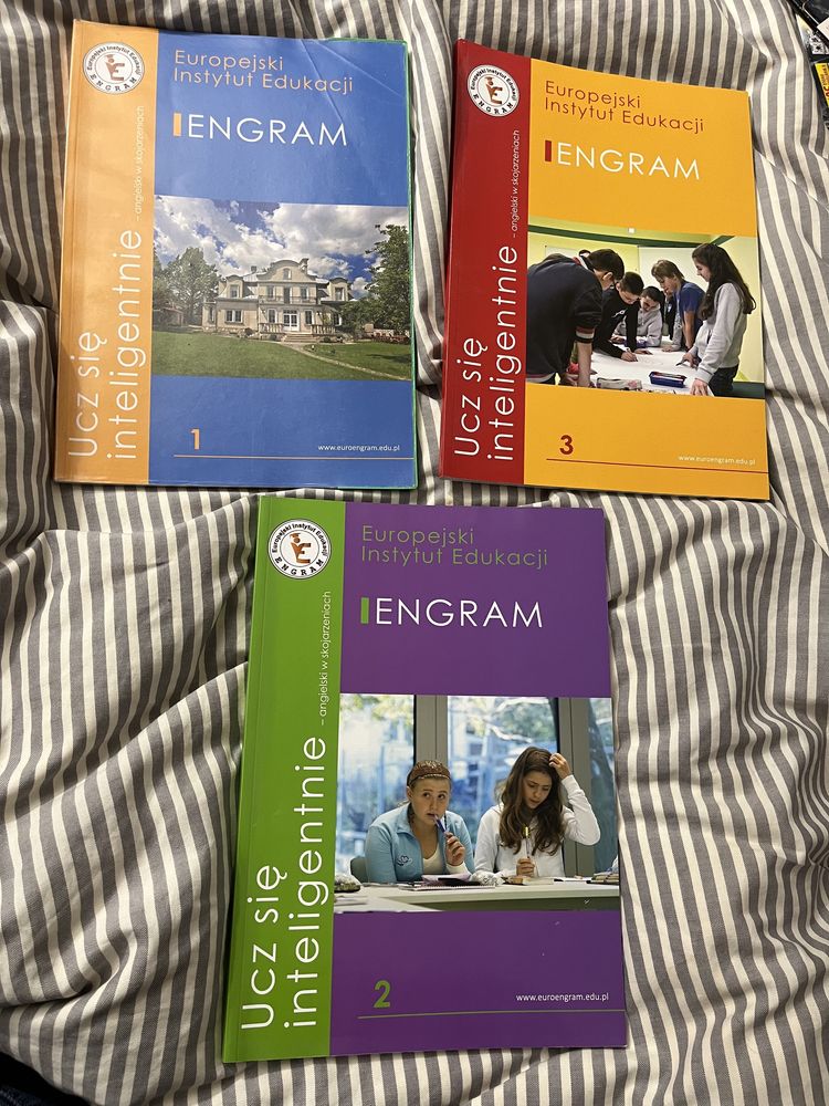 engram ucz się inteligentnie szybka nauka komplet 1 2 3