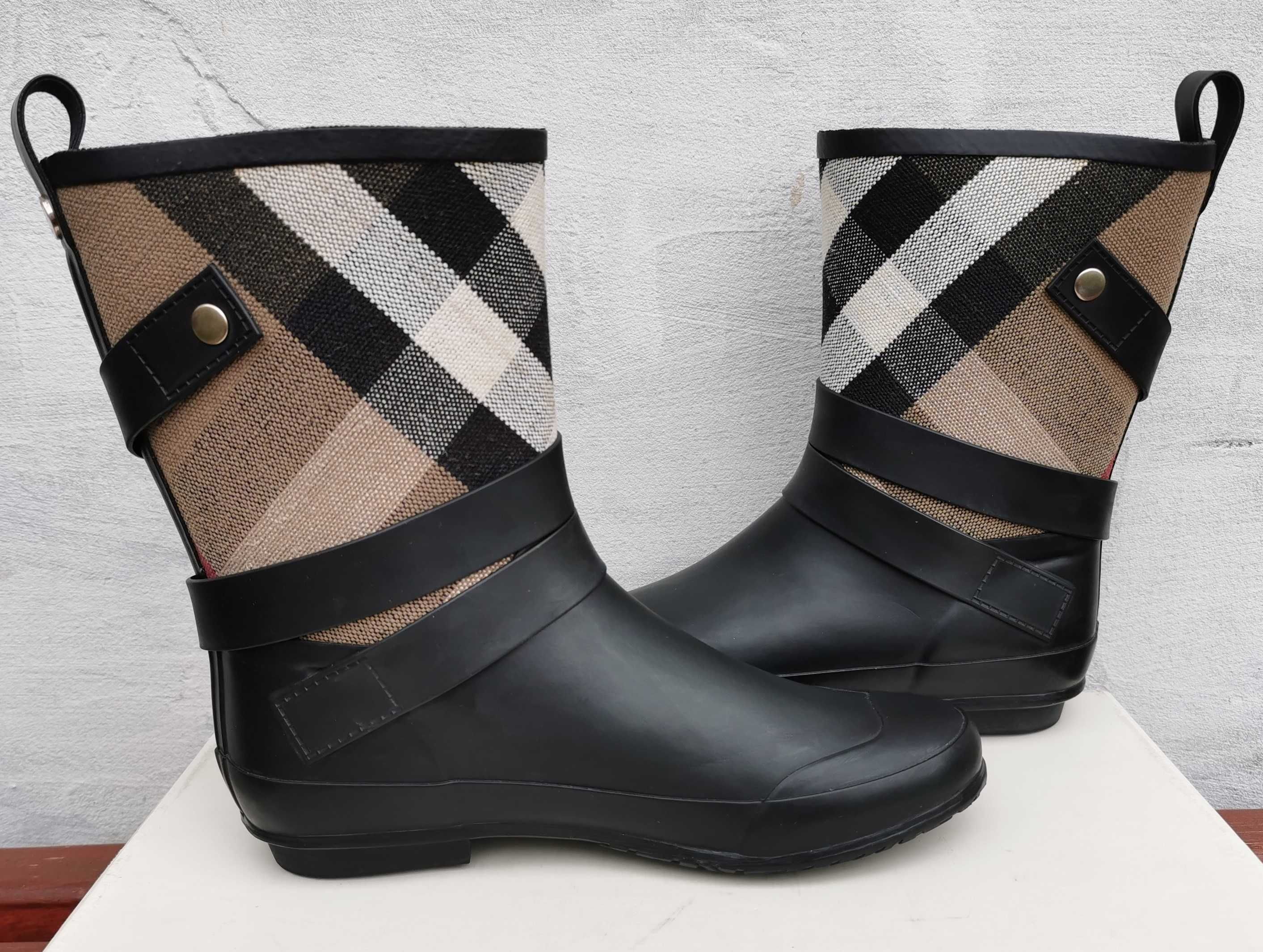 Гумові чоботи Burberry Holloway 38 р черевики Оригінал