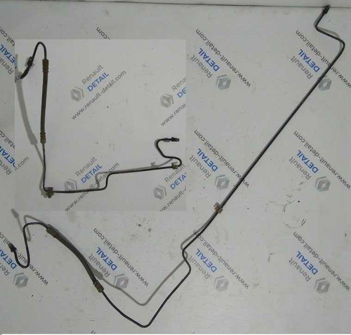 Гальмівна тормозна трубка Рено мастер Renault Master Opel Movano Nisan