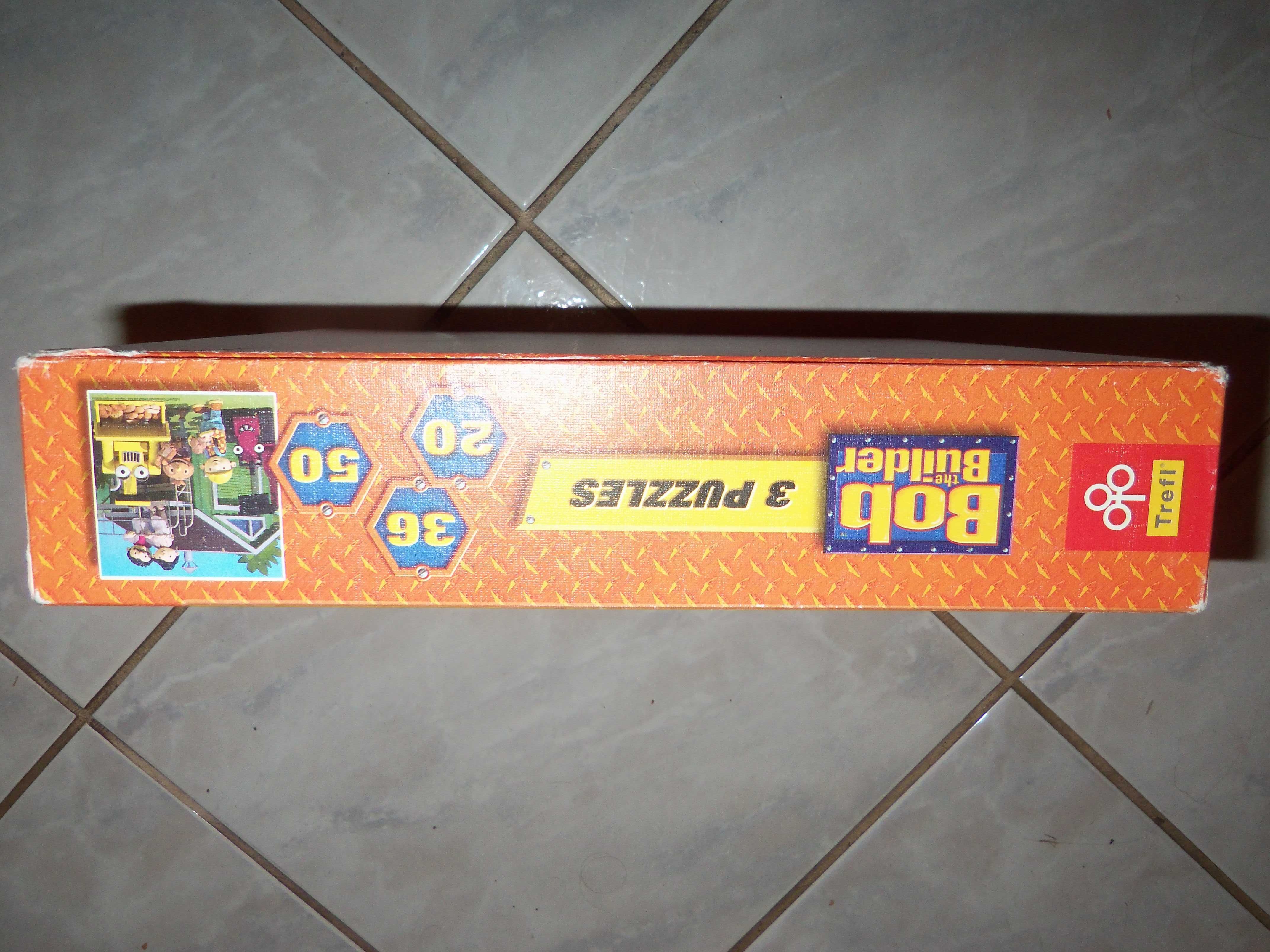 Bob budowniczy (Bob the builder) , puzzle 20, 36, 50-elementów