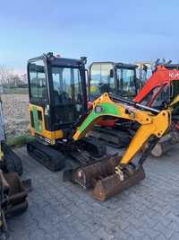 Minikoparka 2tony JCB 19c-1 2018r 1600mth  stan bdb