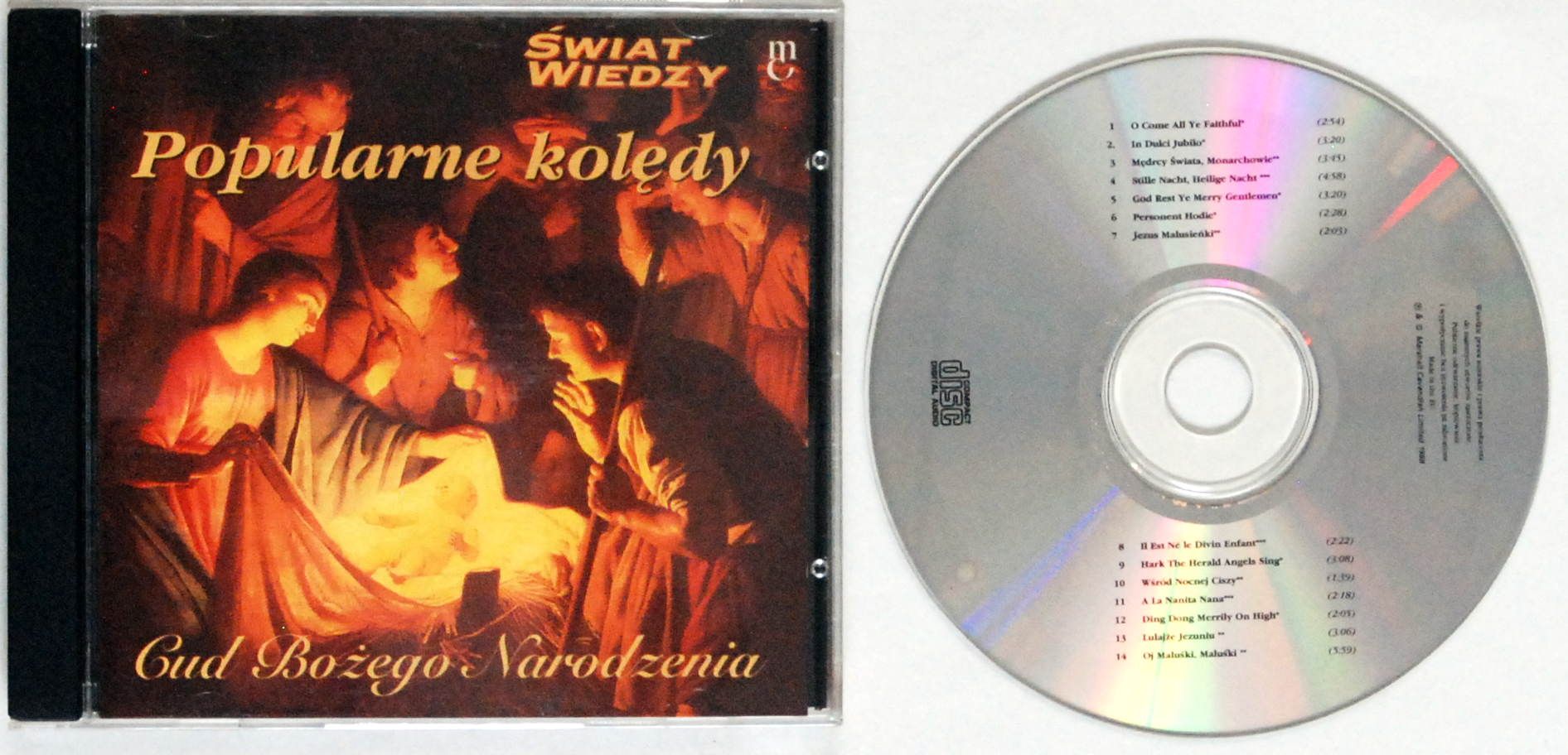 (CD) Popularne Kolędy - Cud Bożego Narodzenia s.BDB