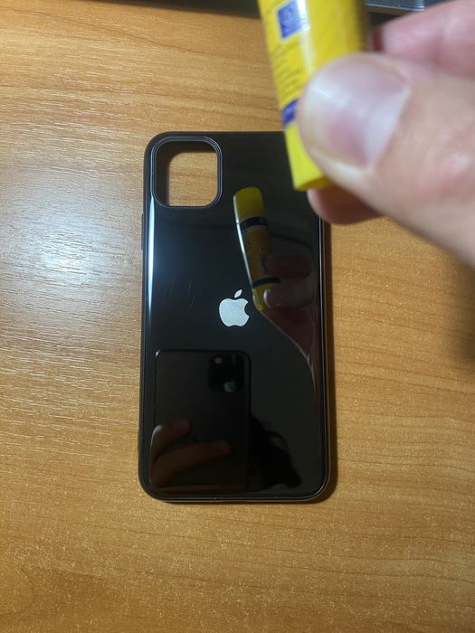 Чохол айфон 11 про макс скляний case iphone 11 pro max glass gelius