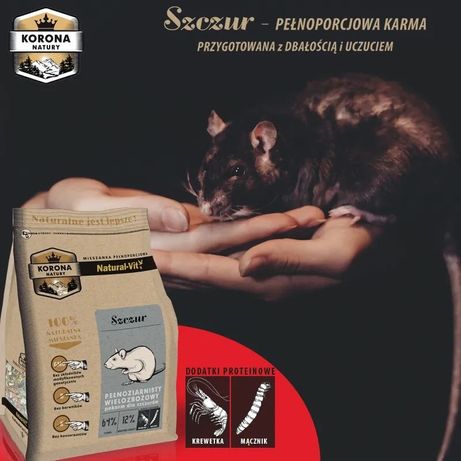 Korona Natury Karma dla Szczura 750g MASSON
