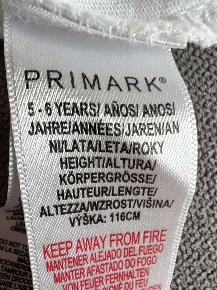 Primark Berlin Germany biały t-shiry r. 5-6 lat
