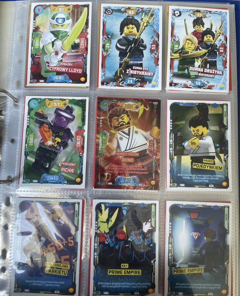 Karty Lego Ninjago Tcg5 Seria 5 75 kart