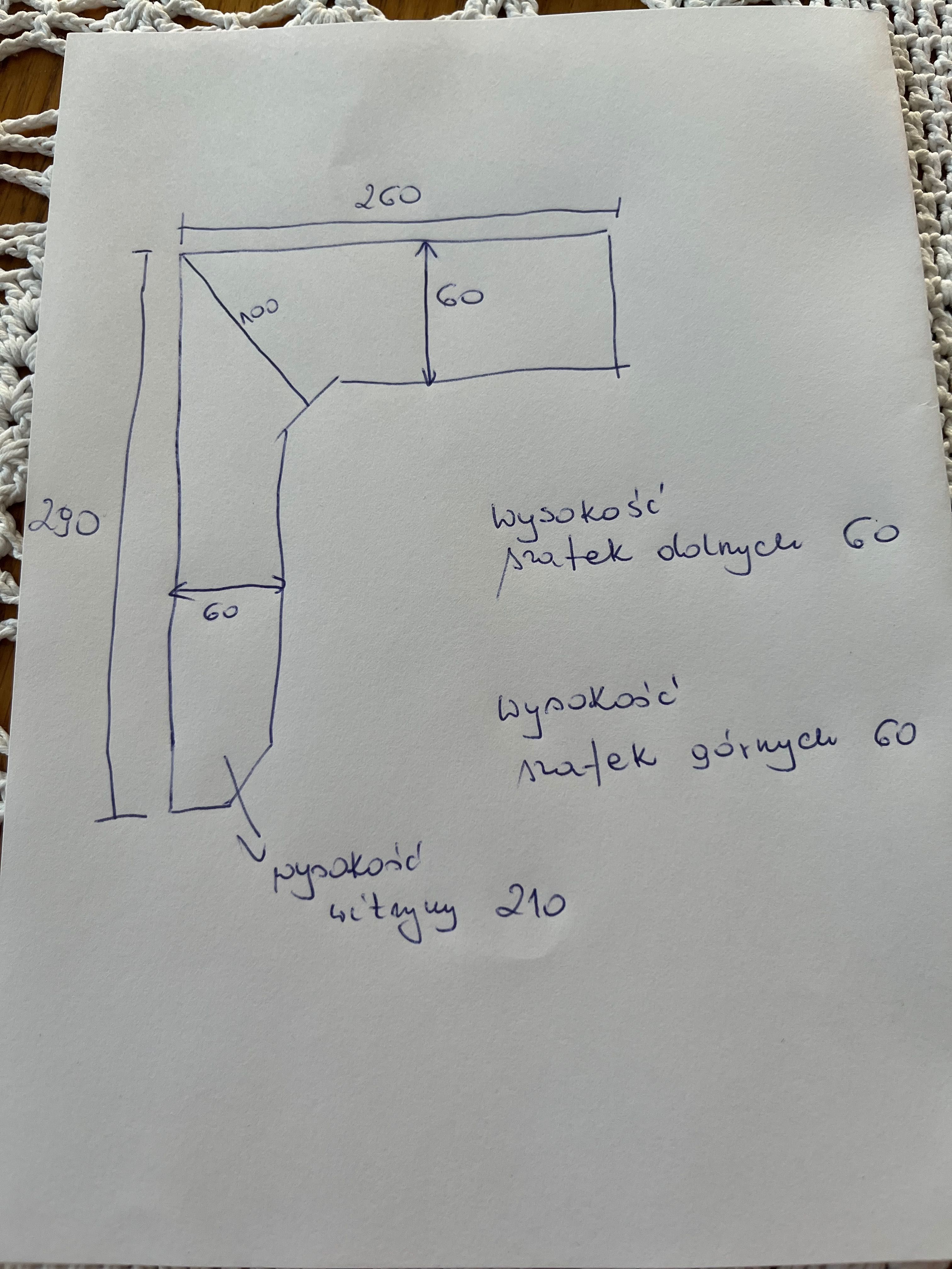 Meble kuchenne używane