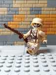 Miniaturka żołnierz Niemiecki Sahara WW2 Wojsko Army klocki LEPIN