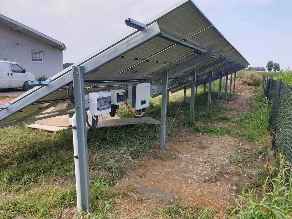 Wiosenna Promocja !!  Instalacja fotowoltaiczna Fotowoltaika grunt 6kW