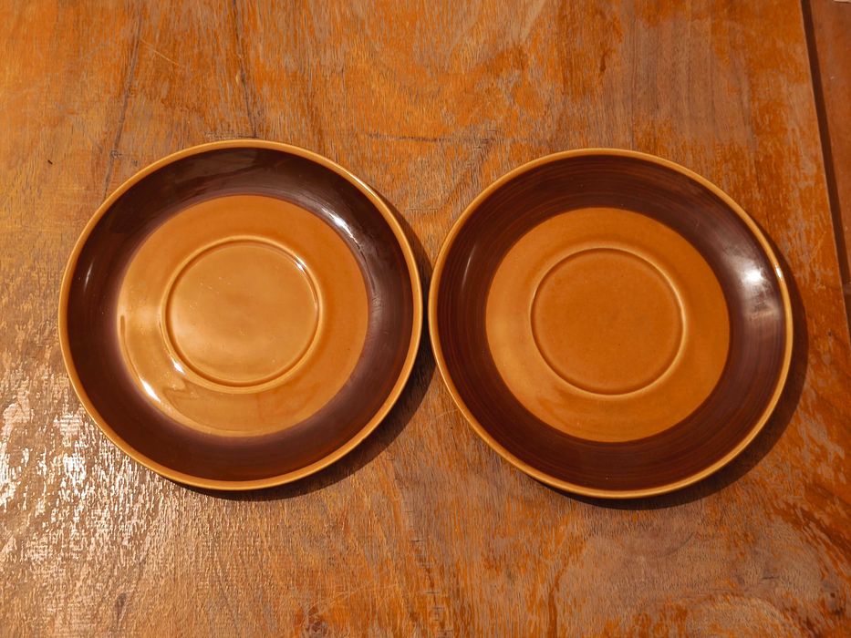 Spodek podstawka pod filiżankę Iwona Porcelit Pruszków PRL