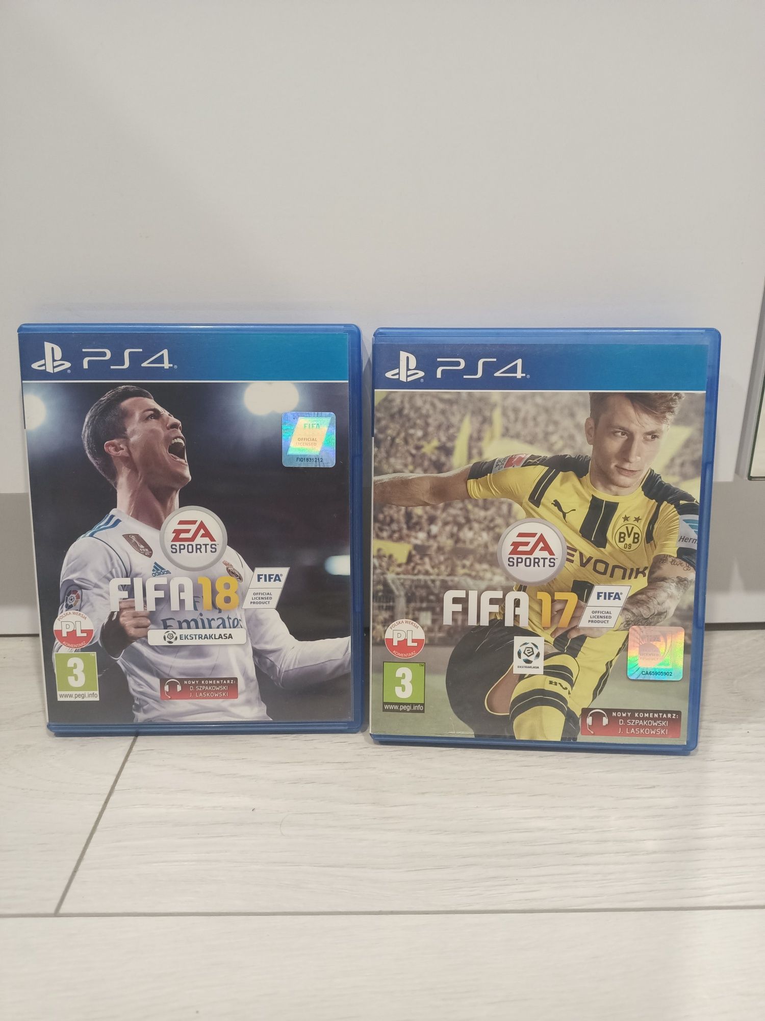Gry FIFA 17 i 18