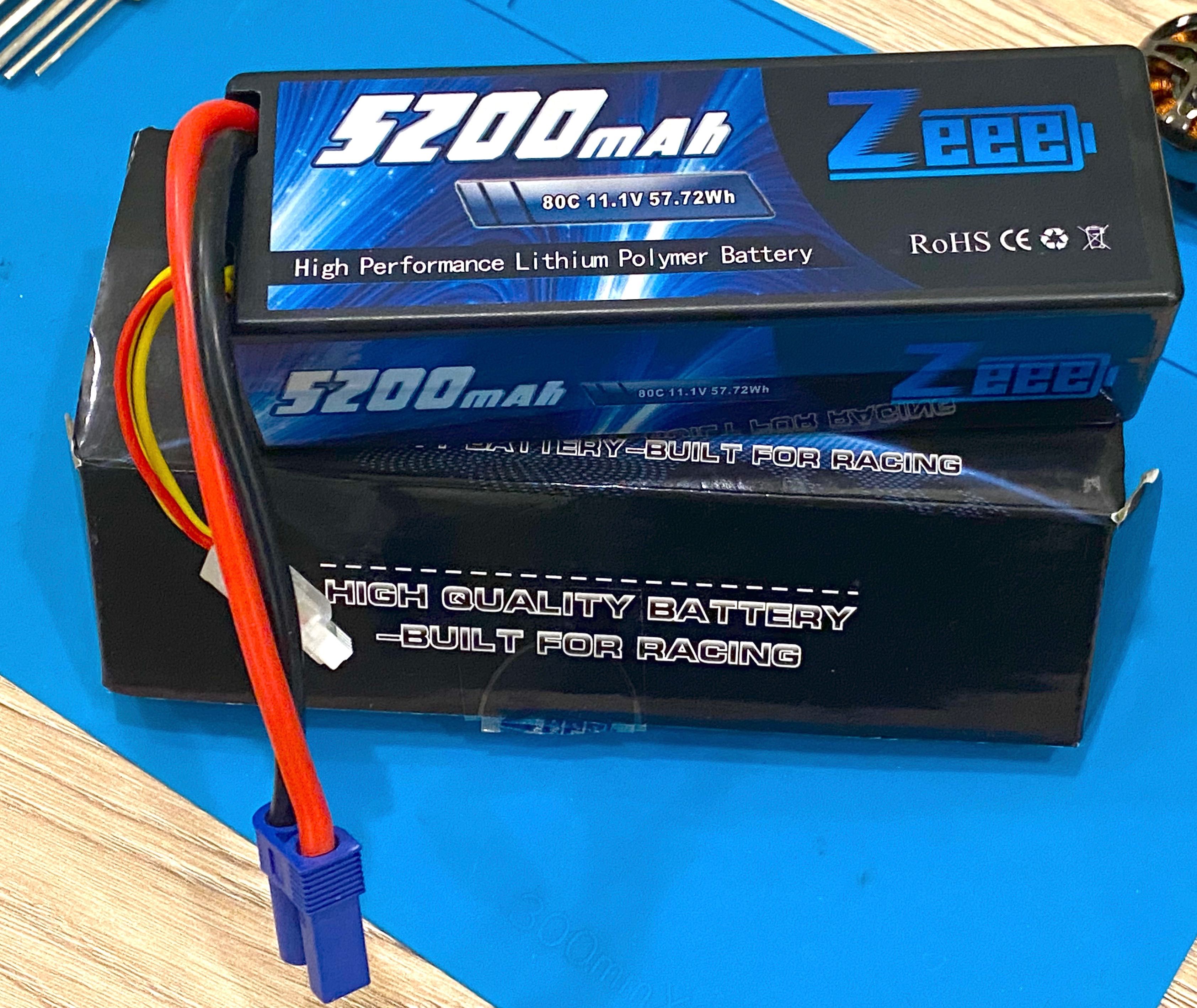Акумулятор LiPo ZEEE Power 5200мАг 80C 11.1V 57.72WH