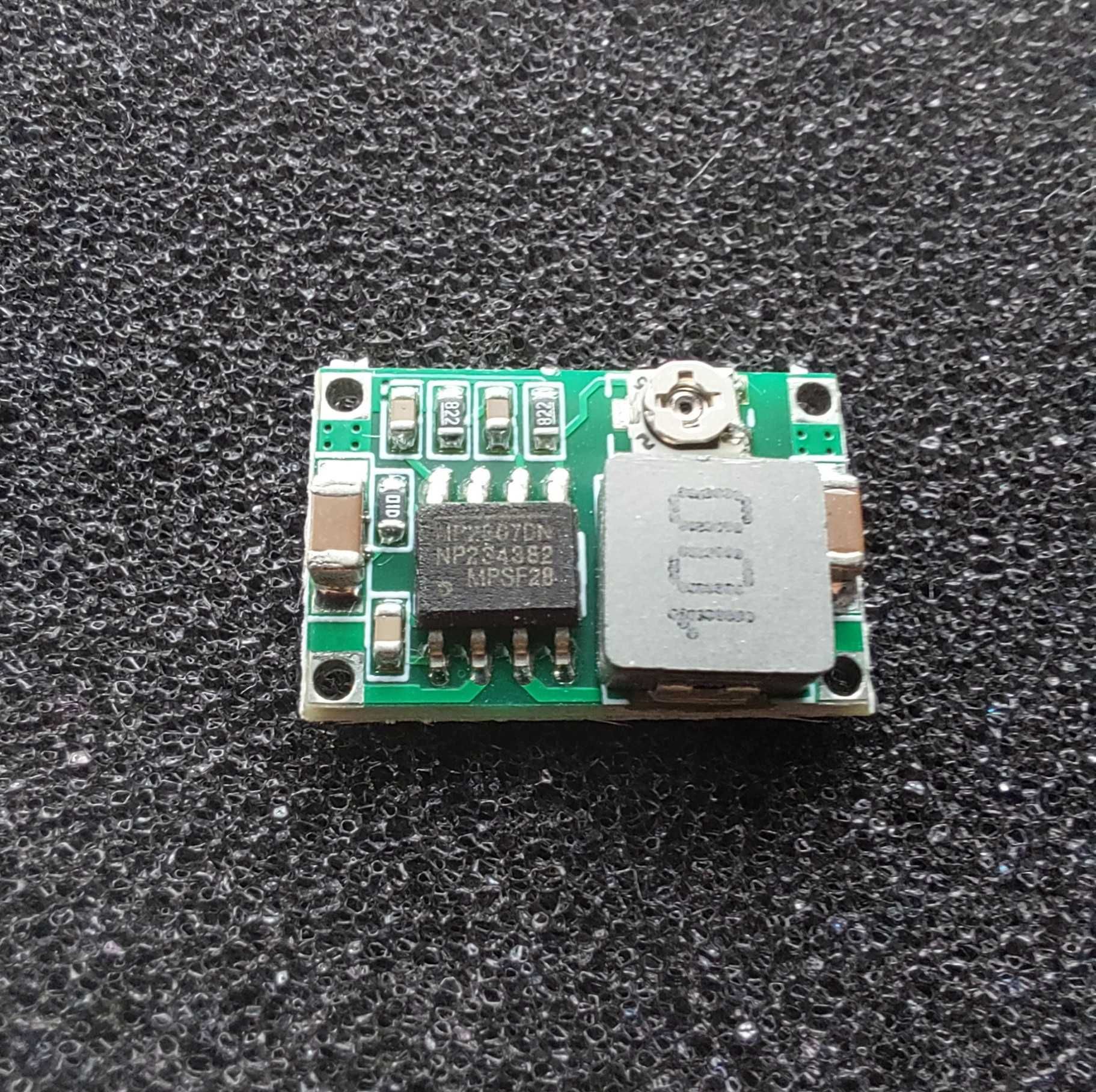 Понижаючий модуль перетворювач конвертер DC-DC mini360 mp2307 1-17в 3А