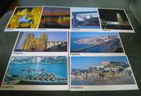 8 Bilhetes Postais c/ Selo da Cidade do Porto do Ano 2001 CTT