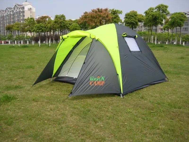 Палатка 3-х местная Green Camp двухместная водонепроницаемая качестВО