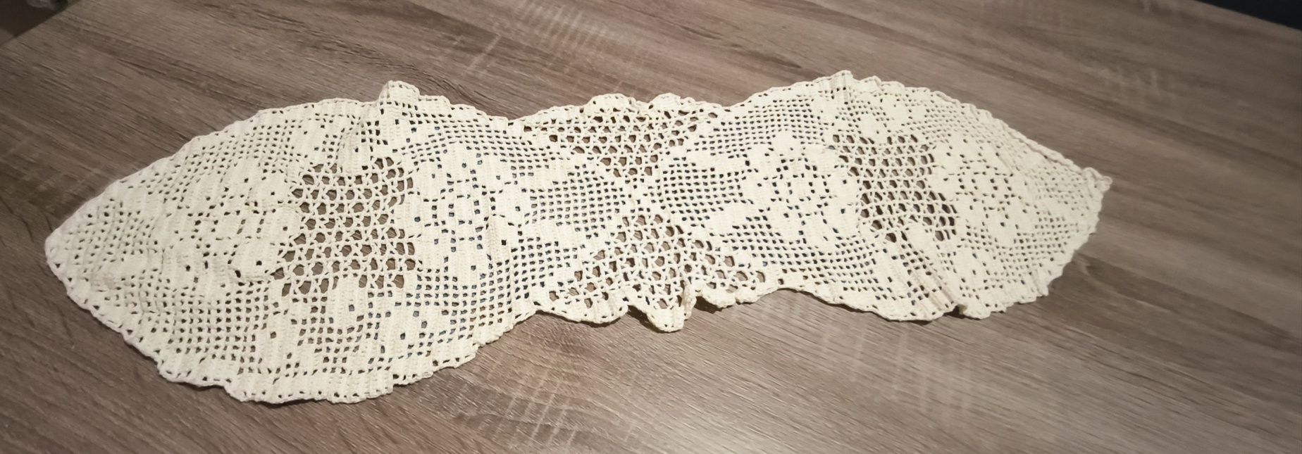 Crochê mesa+ mesa cabeceira