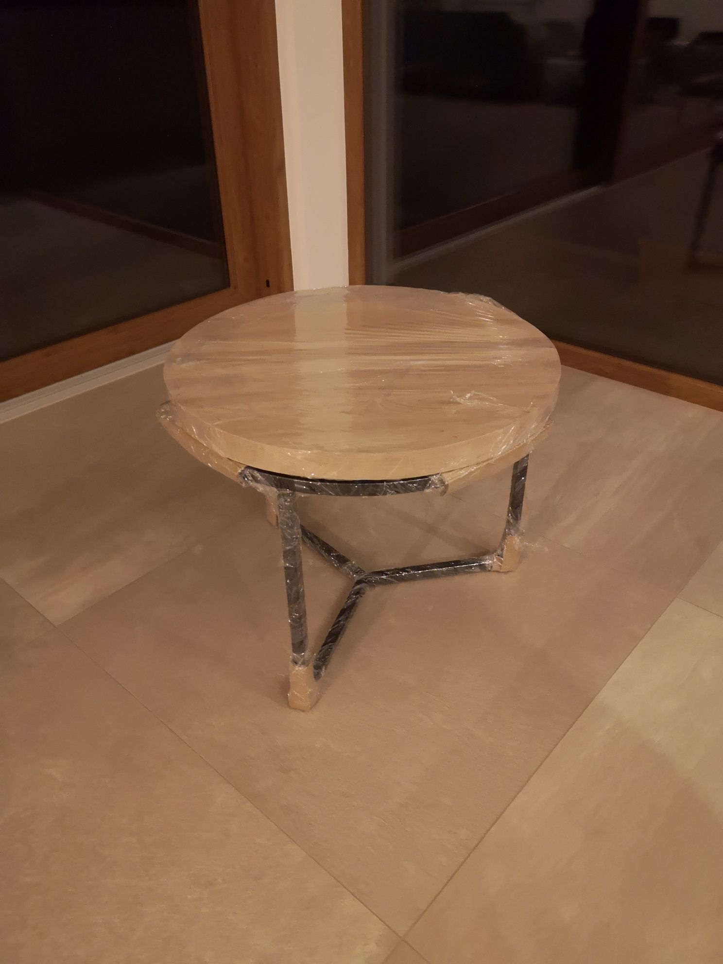 Blat dębowy grubość 4 cm do stolika kawowego - promocja nowa cena