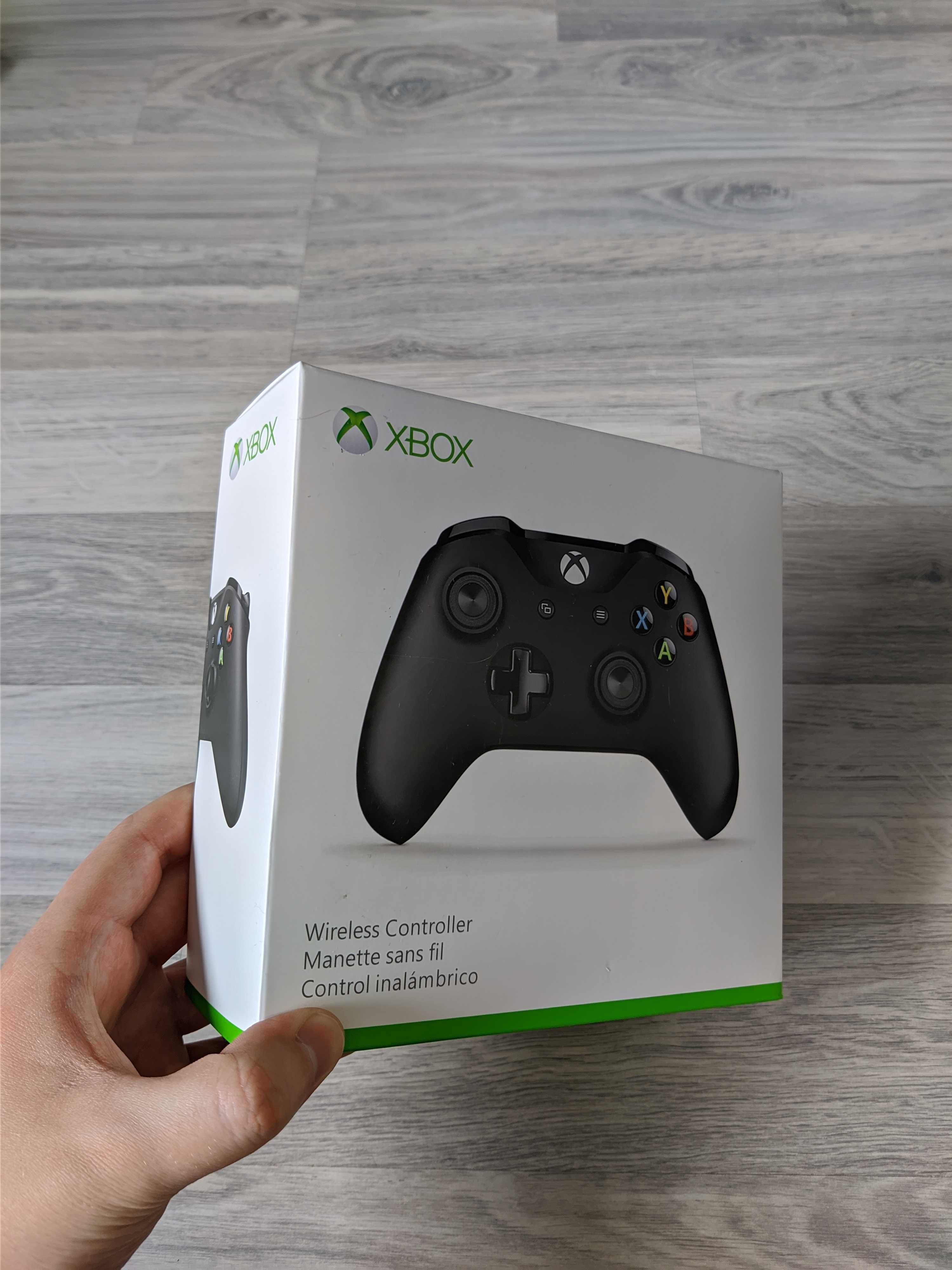 Геймпад Microsoft Xbox One Wireless Controller (Black) + Gamepass PC