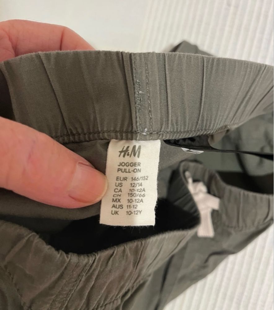 Calções 11/ 12anos H&M Jogger