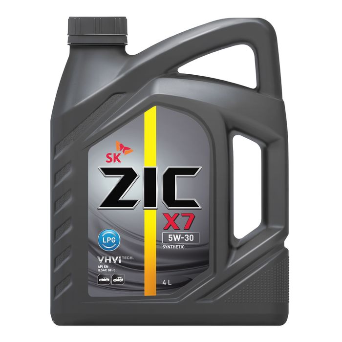 ZIC X7 LPG 5W-30 (4 л) моторное масло