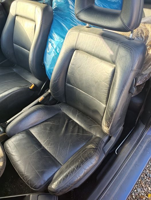 Fotele podgrzewane  wnętrze Audi 80 cabrio