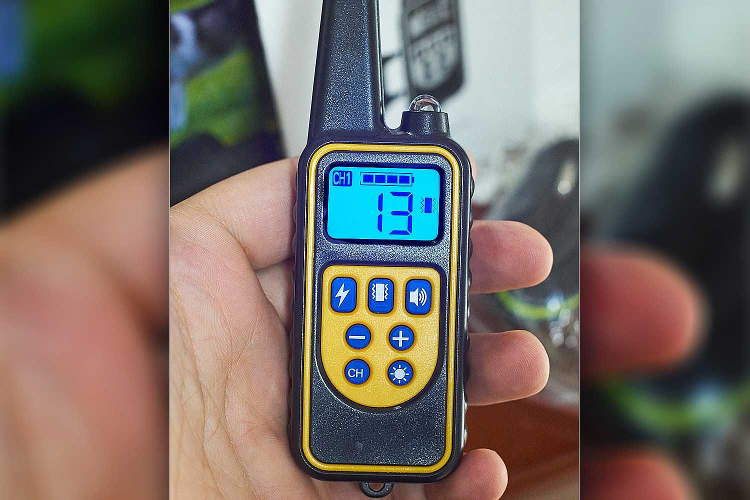 Coleira de adestramento com controlo — até 800m e à prova d'água