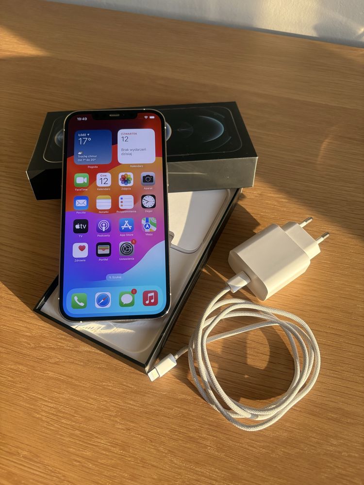iPhone 12 Pro Max 512 GB Silver Srebrny
