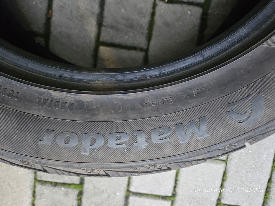 Opony zimowe 225 55 r17 7mm bieżnika