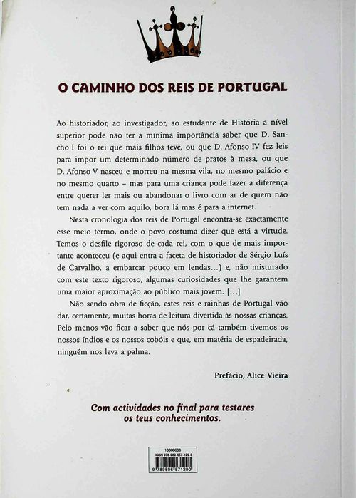 Os caminhos dos reis de Portugal