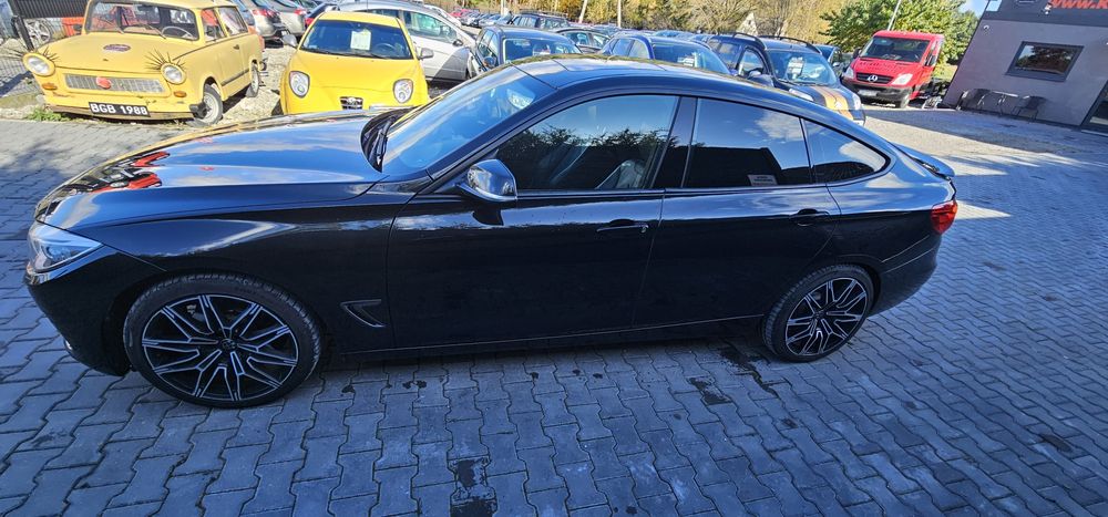 BMW 3GT 2013r 2.0 TwinTurbo 245koni Stan BDB Piękna Czarna Radar Kamer
