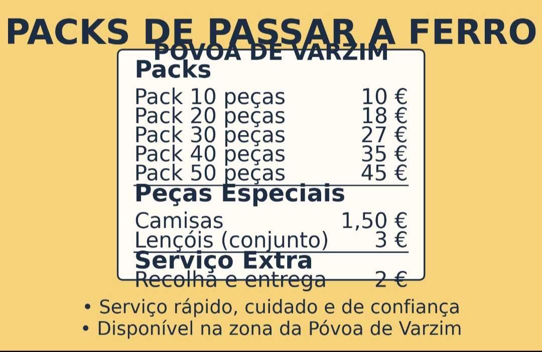 Passo a Ferro em casa