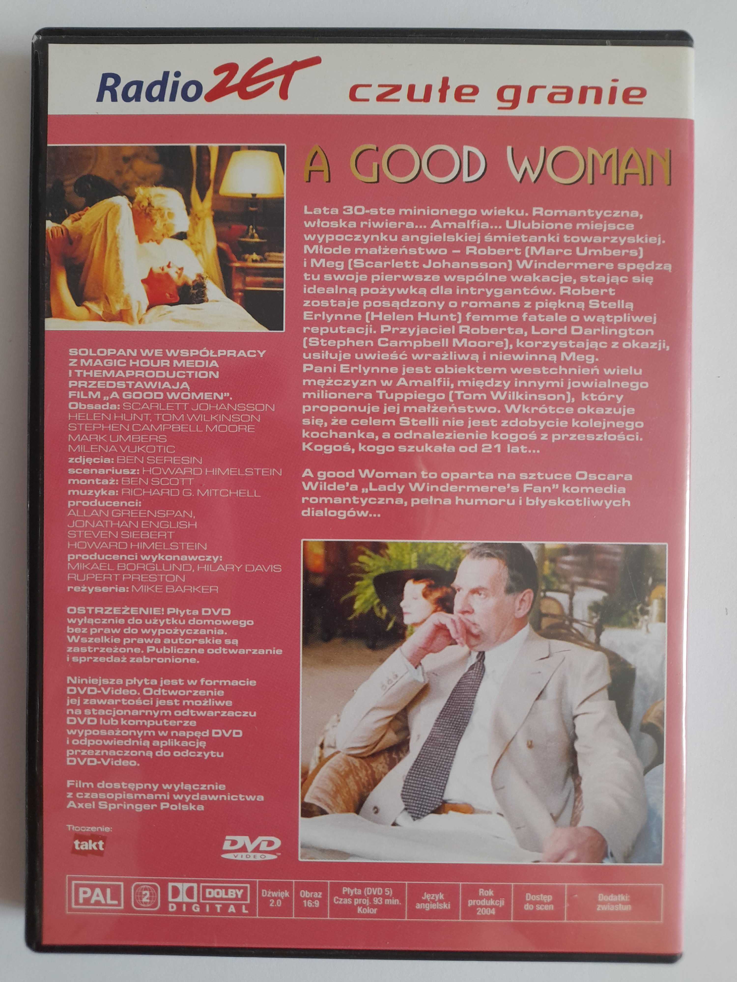 A good Woman DVD