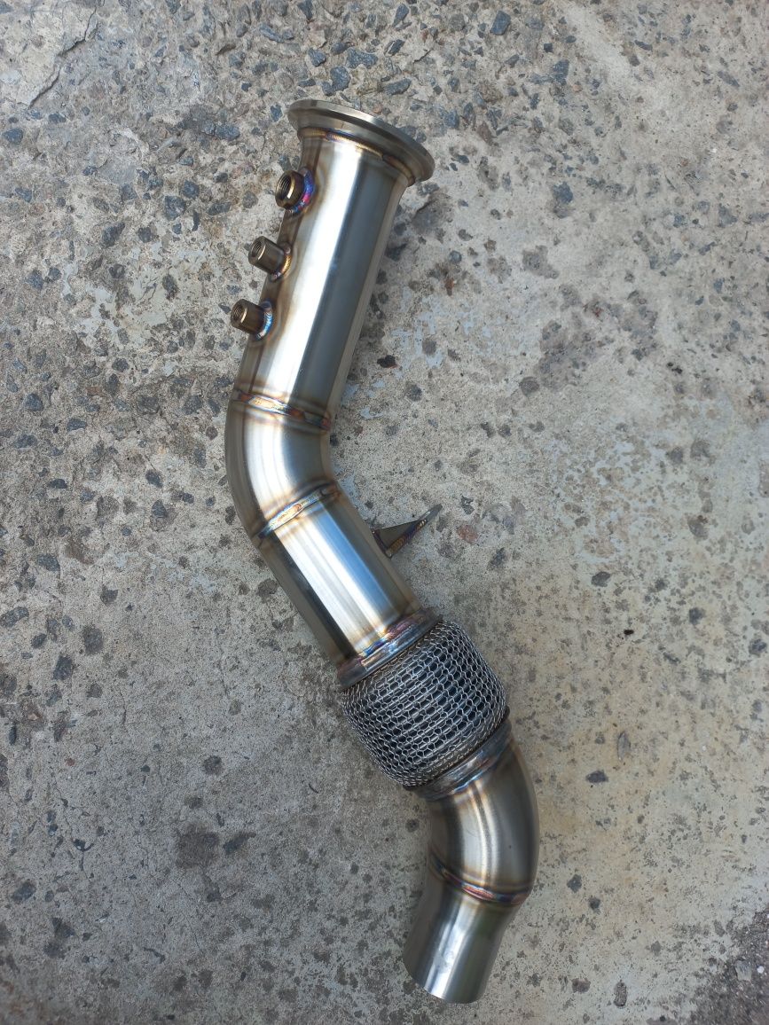 Даунпайп bmw e60 e61 e90 e70 3.0d m57 downpipe bmw e91