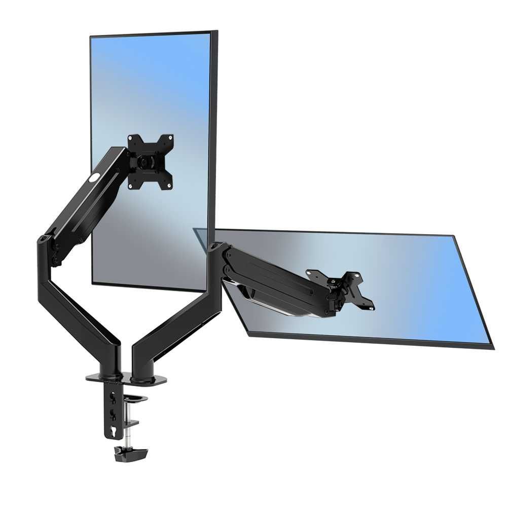 Nowy Ergonomiczny uchwyt biurkowy na 2 monitory Esperanza Mache ERW020