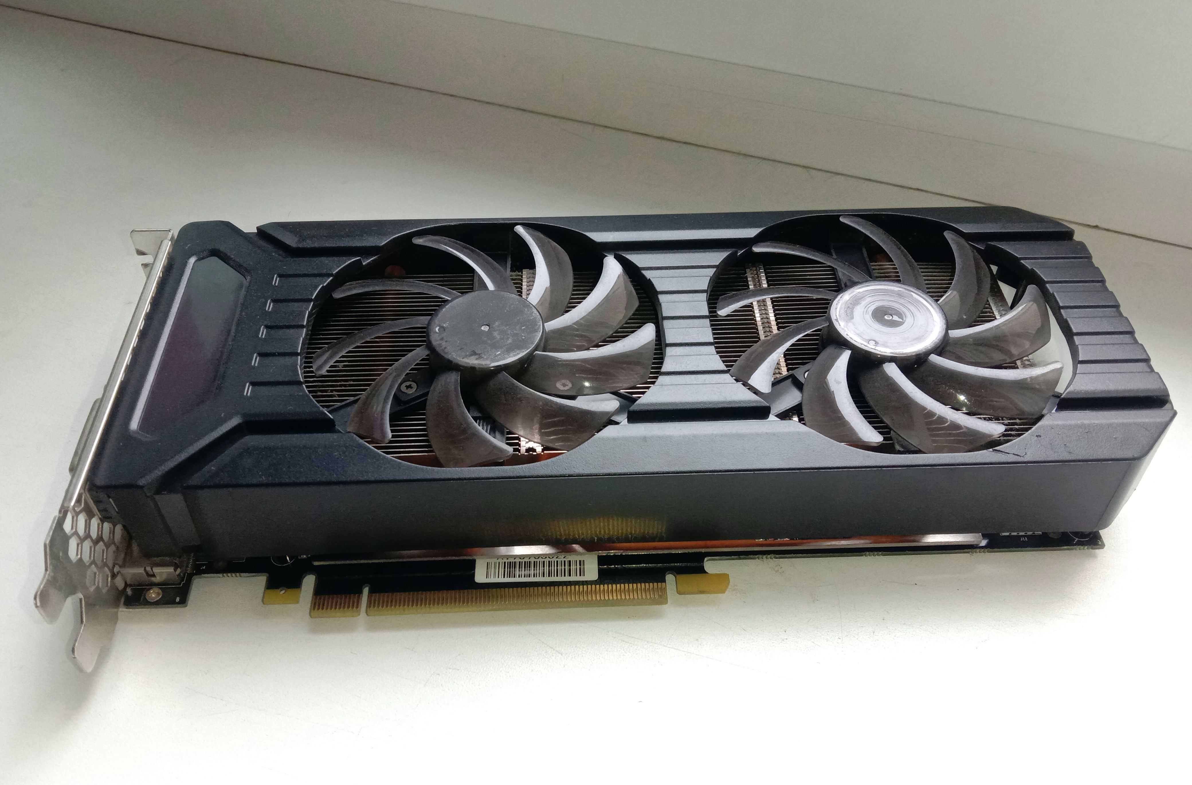 Видеокарта Palit PCI-E GeForce GTX1070 8GB DDR5 Dual NE51070015P21043D