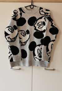 Sweter Mickey Mouse Sinsay oversize rozmiar XS