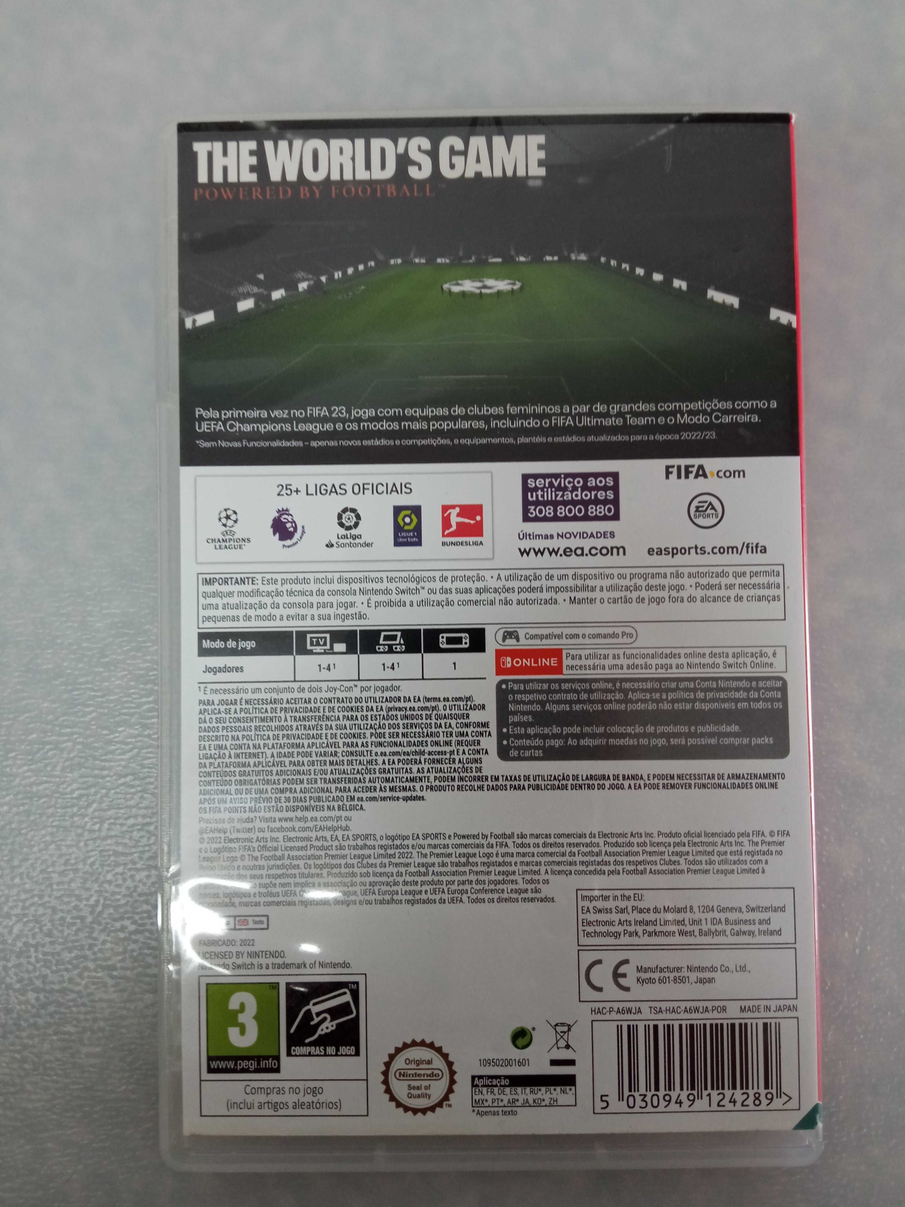 Jogo FIFA 23 Legacy Edition, para Nintendo Switch