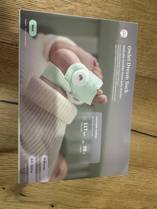 Sprzedam skarpetę owlet dream sock